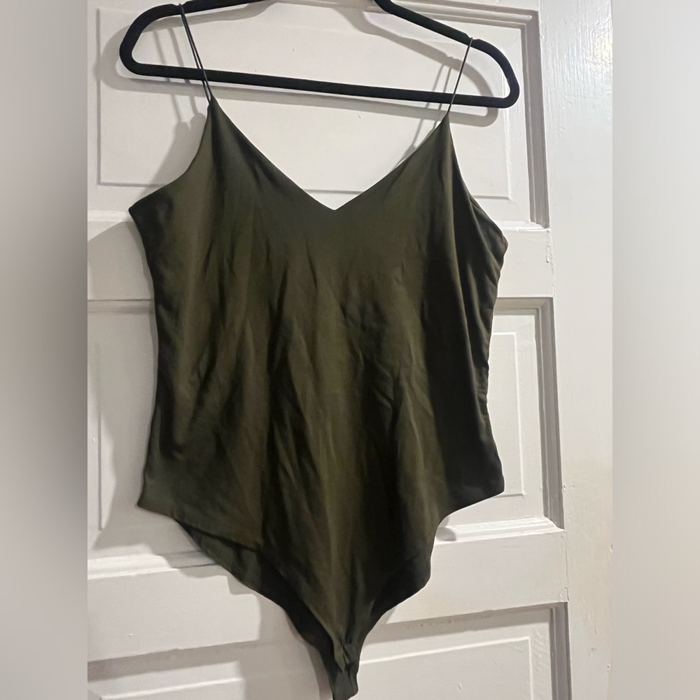 Army Green Tank Body Suit